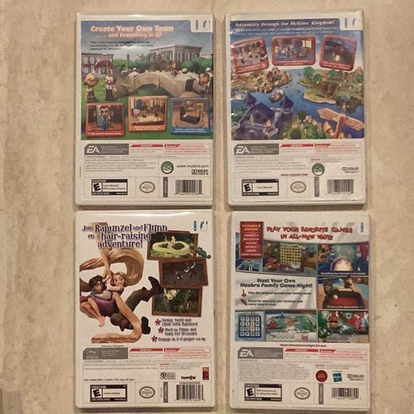My Sims Nintendo Wii & My Sims Kingdom & Disney Tangled & Hasbro Family Games - Picture 3 of 9